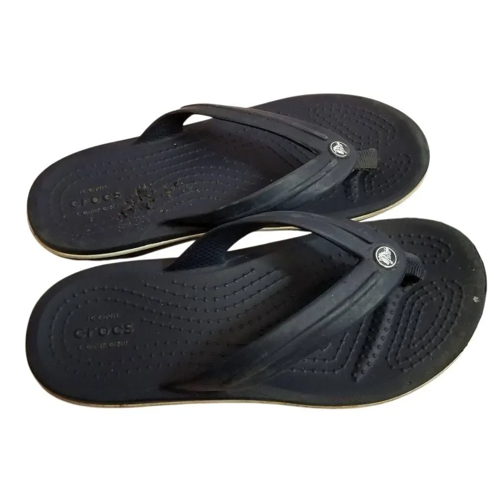 Crocs flip flops 13
